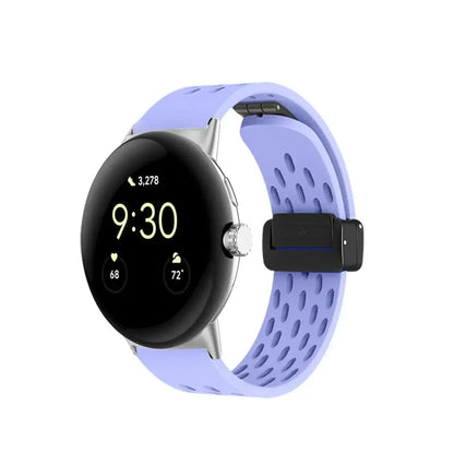 Google Pixel Silicone Band - Breathable With Magnetic Clasp BandsCo Straps
