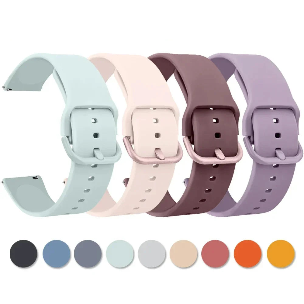 Amazfit Silicone Watch Strap Replacement Band For Smartwatch BandsCo Straps