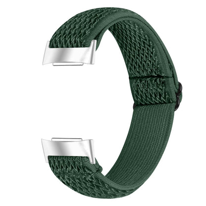 Fitbit Charge 6 5 Nylon Strap - Elastic Sport Fabric Design BandsCo Straps