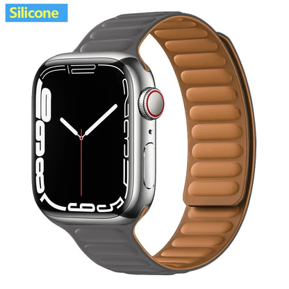 Apple Watch Leather Band - Premium Magnetic Loop Strap BandsCo Straps