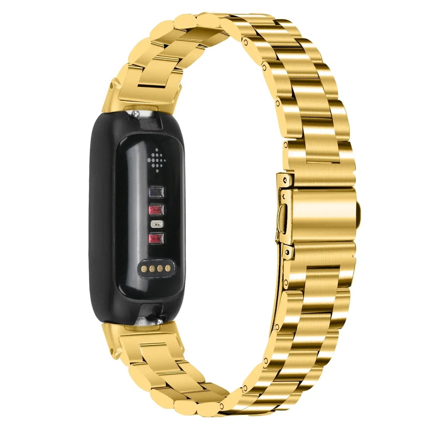 Fitbit Inspire 3 Stainless Steel Band – Premium Metal Strap BandsCo Straps