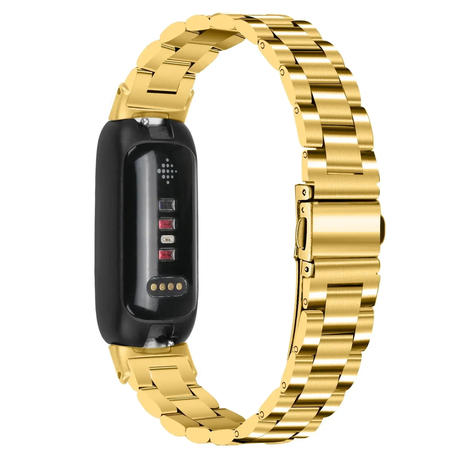 Fitbit Inspire 3 Stainless Steel Band – Premium Metal Strap BandsCo Straps