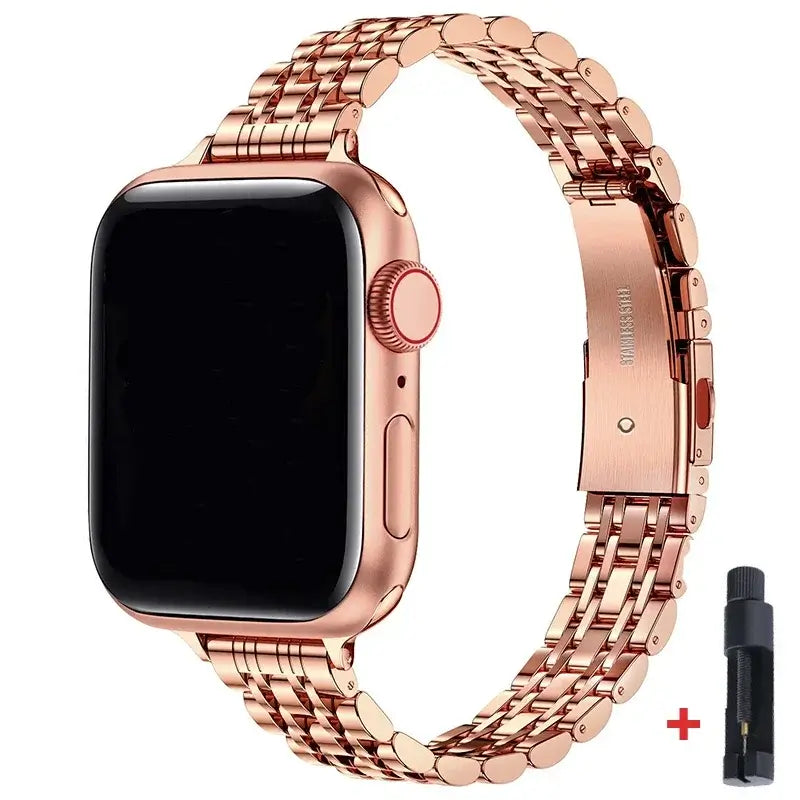 Apple Watch Stainless Steel Band - Sleek Durable Style BandsCo Straps