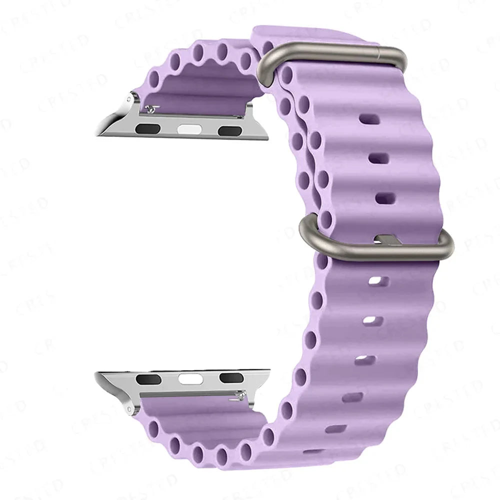 Apple Watch Silicone Strap - Soft Waterproof and Breathable BandsCo Straps