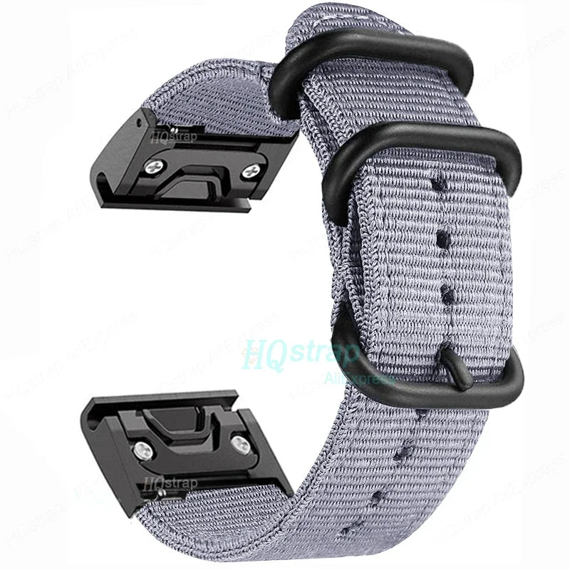 Garmin Canvas Nylon Strap - Durable, Lightweight, Versatile BandsCo Straps