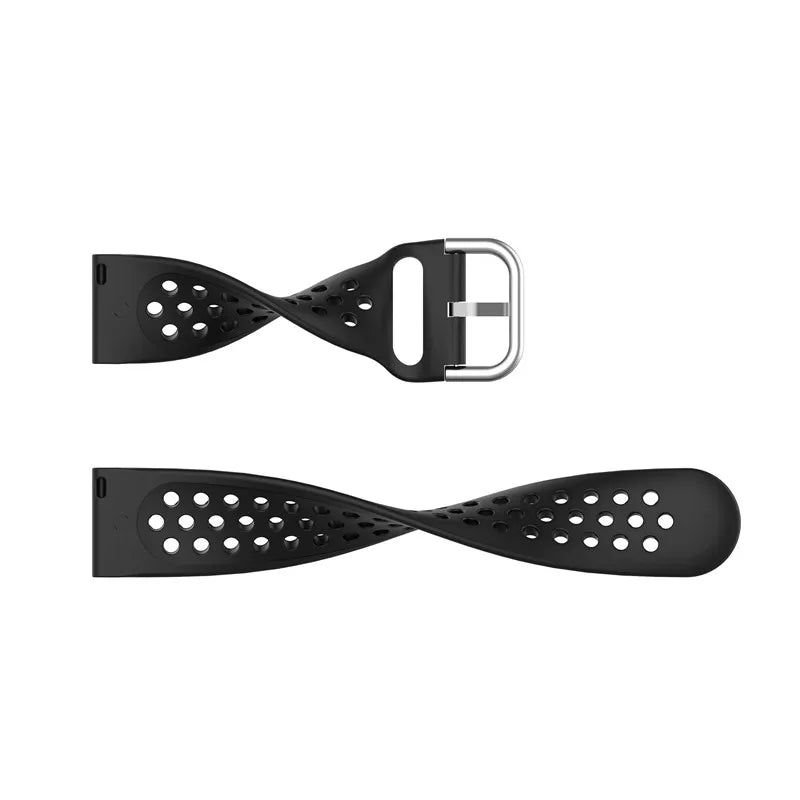 Breathable Silicone Fitbit Versa & Sense Bands BandsCo Straps