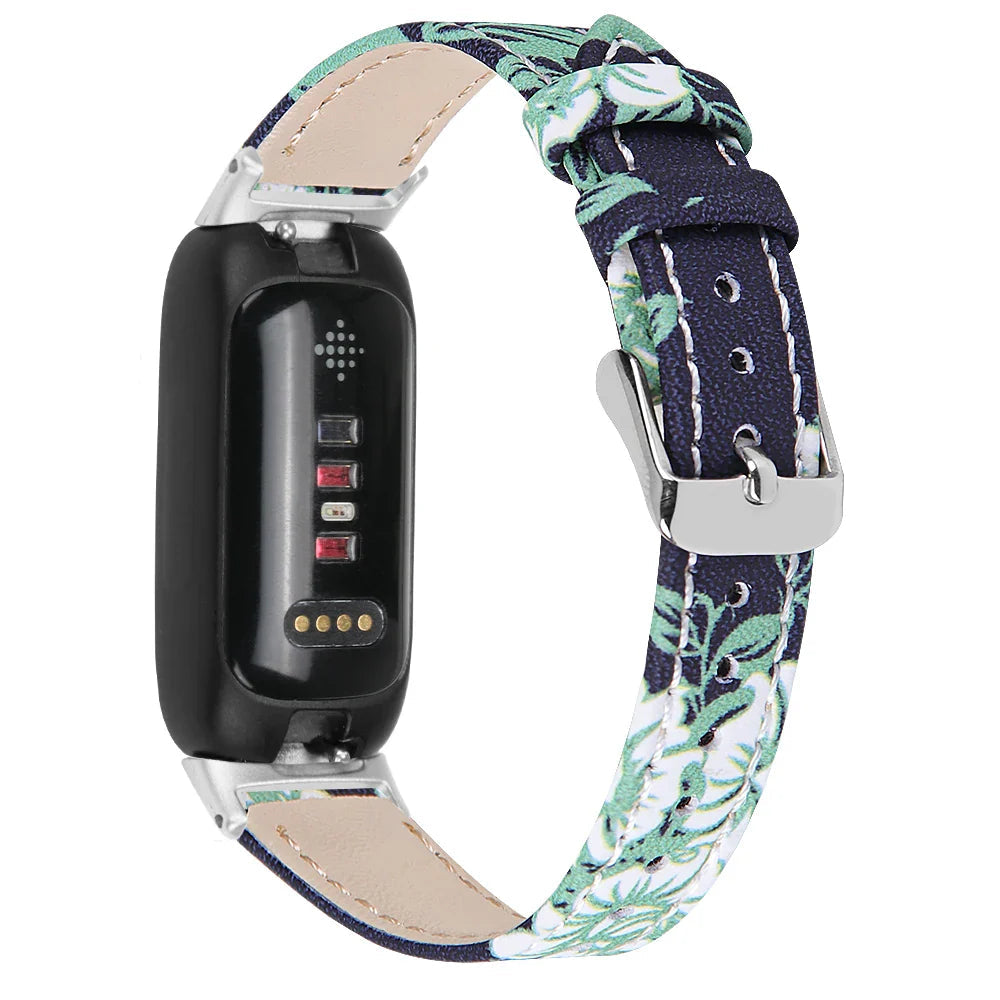 Fitbit Inspire 3 Leather Band - Stylish and Breathable Strap BandsCo Straps