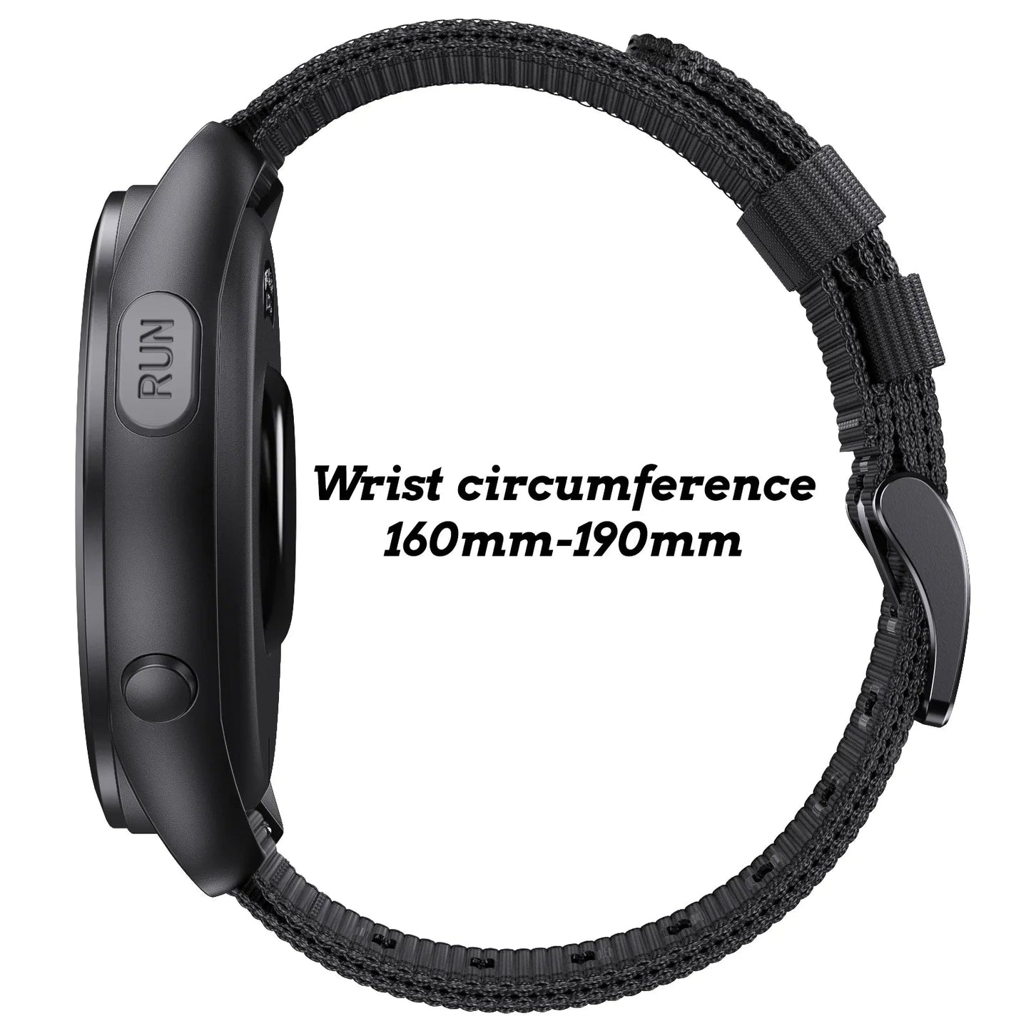 Amazfit Nylon Loop Band for Smartwatch Breathable Comfort Strap BandsCo Straps