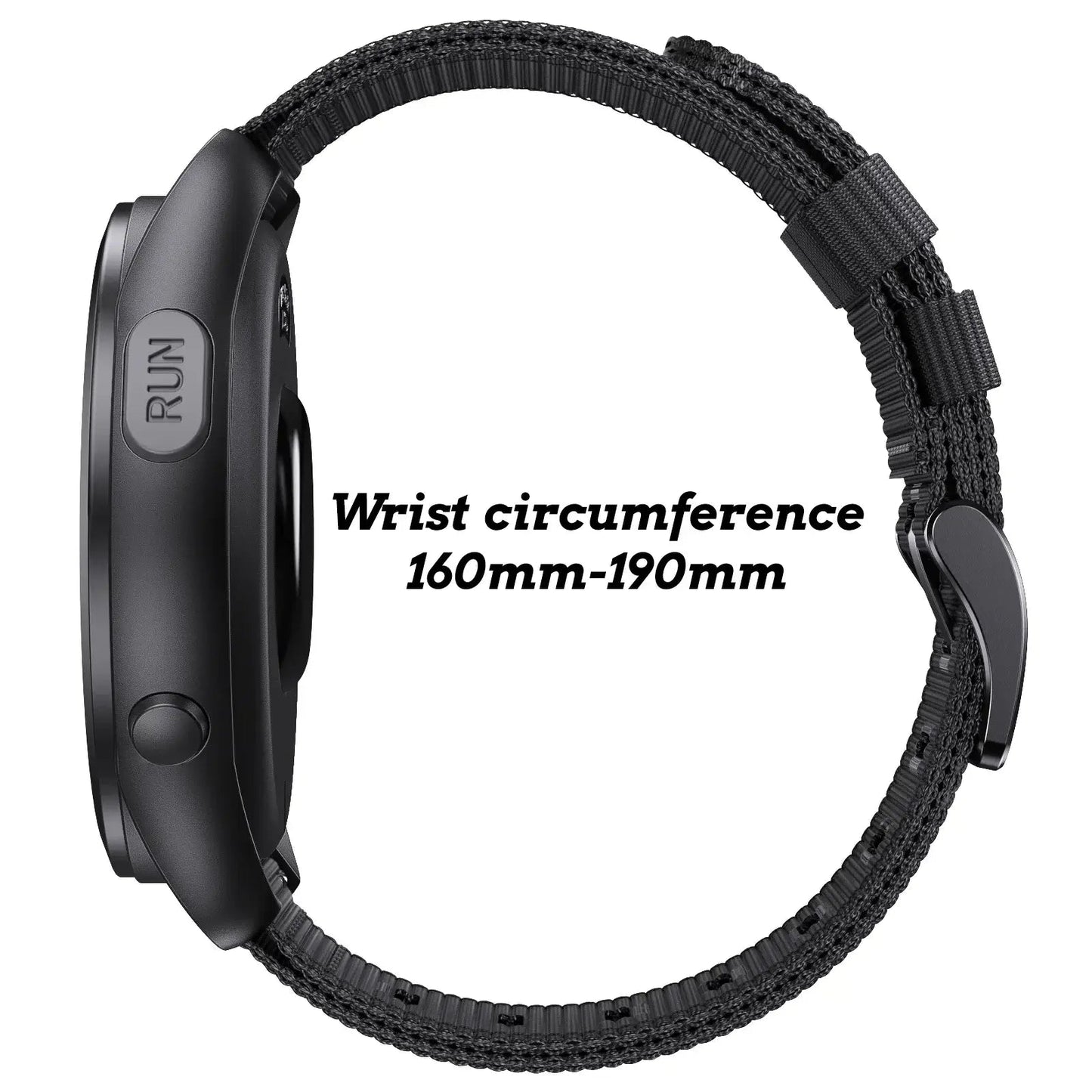 Amazfit Nylon Loop Band for Smartwatch Breathable Comfort Strap BandsCo Straps