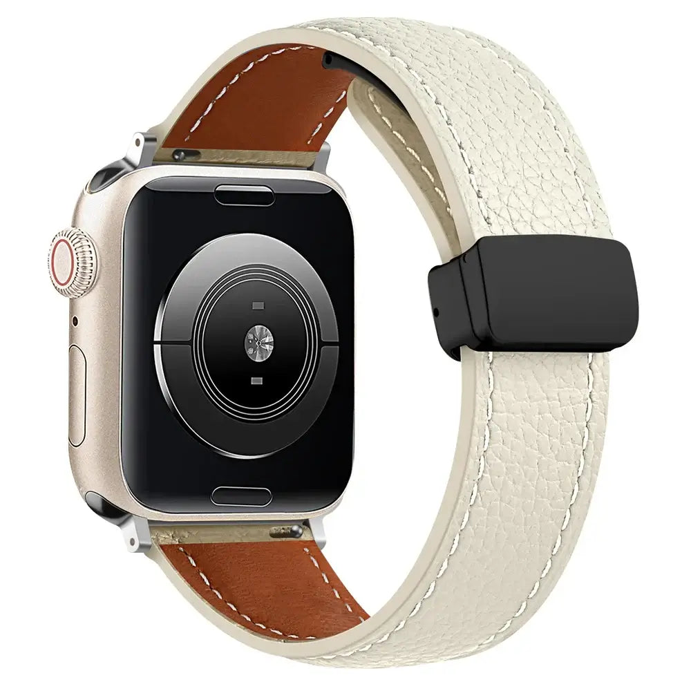 Apple Watch Leather Band - Premium Stylish Strap with Buckle BandsCo Straps