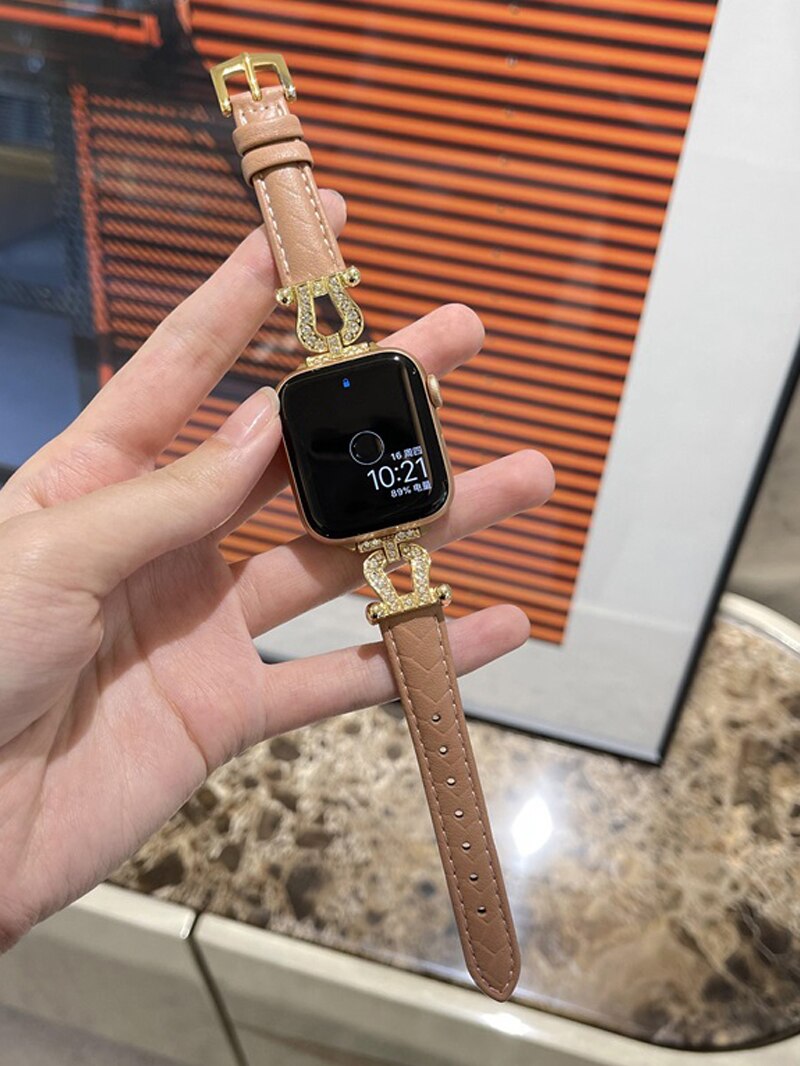 24K Gold Plated 45MM Hermes Apple Watch SERIES 8 Louis Vuitton