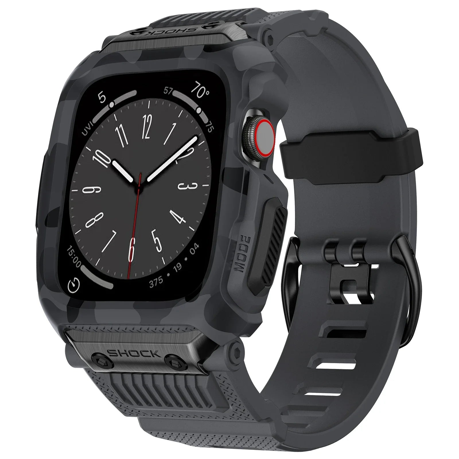 Apple Watch Camouflage Rubber Strap - Waterproof and Durable BandsCo Straps