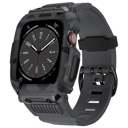 Apple Watch Camouflage Rubber Strap - Waterproof and Durable BandsCo Straps