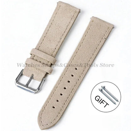 COROS Suede Leather Watch Band for COROS Smartwatch Unisex Comfort Strap BandsCo Straps