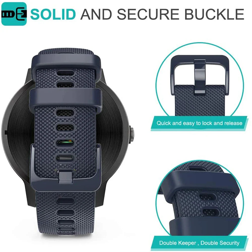 COROS Silicone Watch Band Quick Release Strap for Smartwatch BandsCo Straps