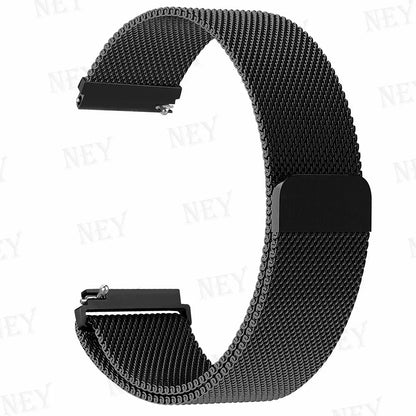 Amazfit Milanese Loop Band Stainless Steel Smartwatch Strap Metal Bracelet BandsCo Straps