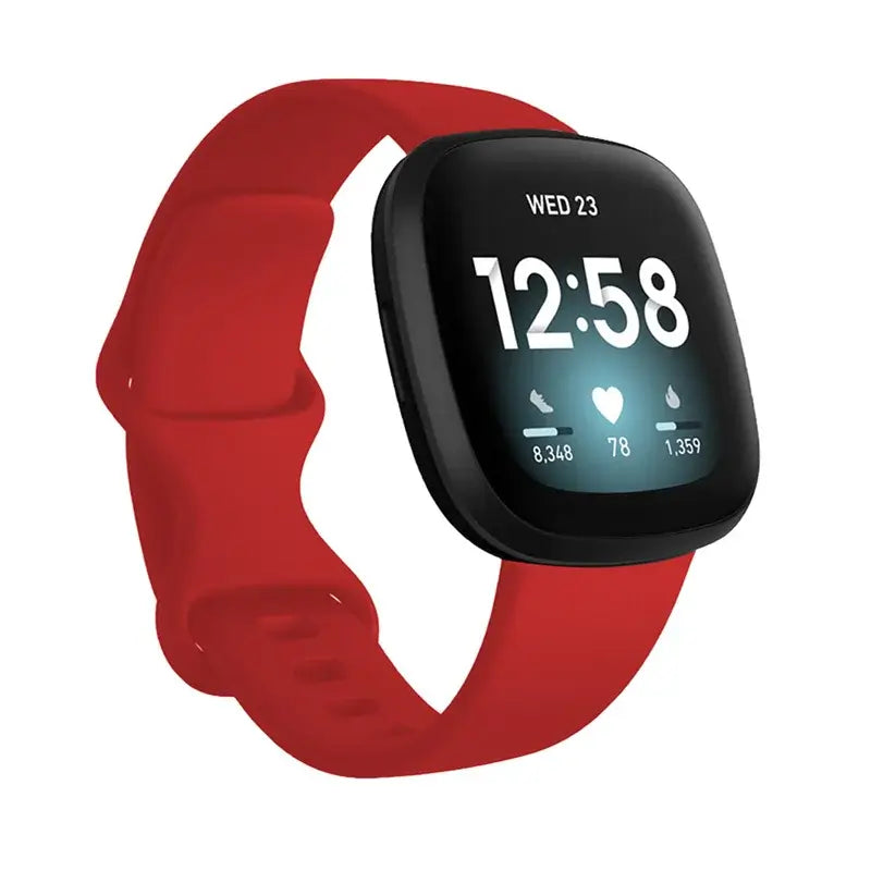 Fitbit Versa & Sense Silicone Band - Durable Stylish Straps BandsCo Straps
