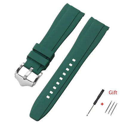Amazfit Silicone Watch Band Curved End Waterproof Comfort Fit BandsCo Straps