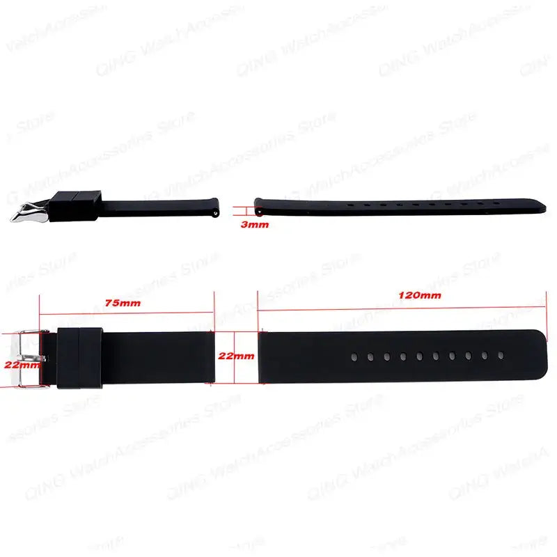 Suunto Silicone Strap - Soft, Waterproof, Colorful Design BandsCo Straps