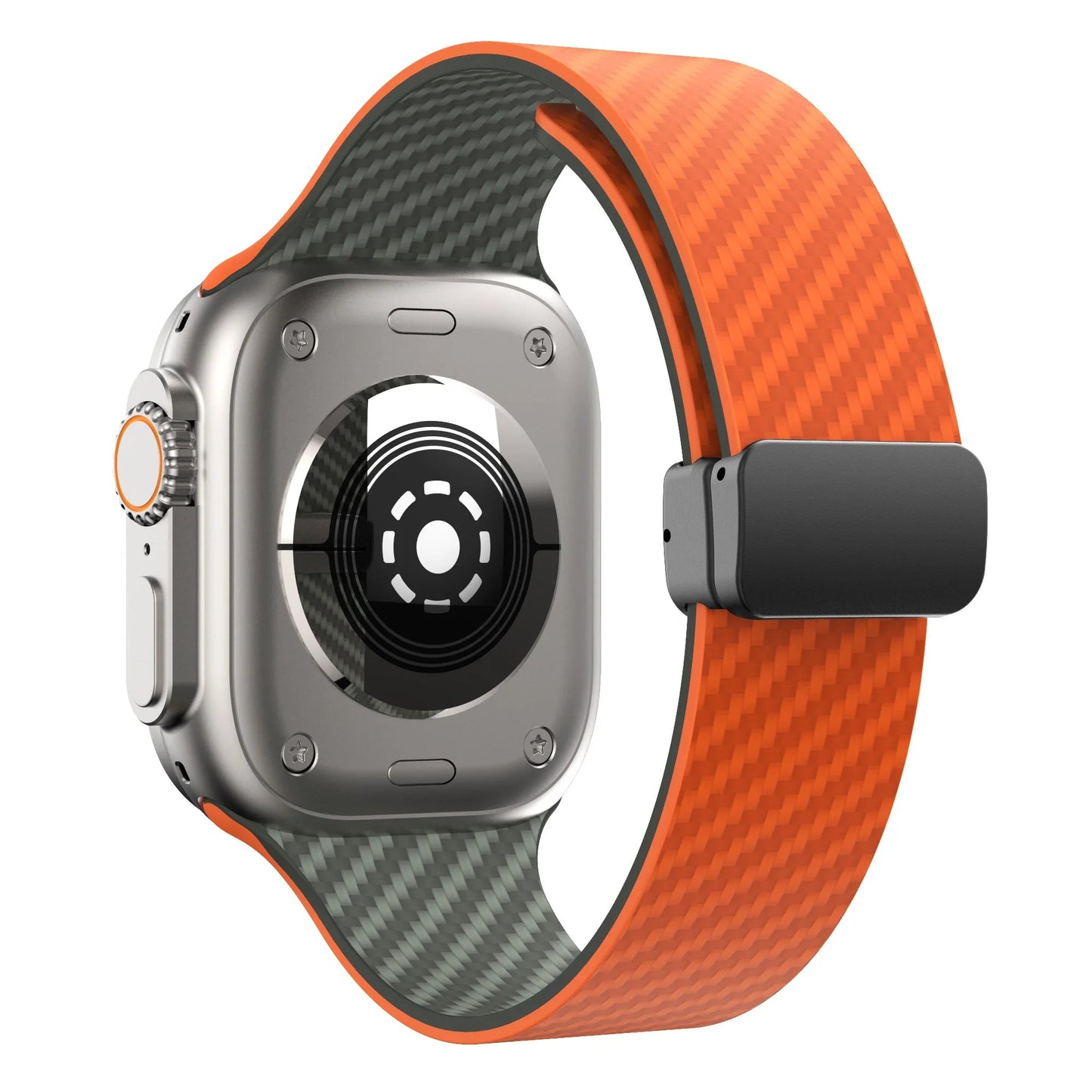 Apple Watch Silicone Strap - Magnetic Buckle, Durable Design BandsCo Straps