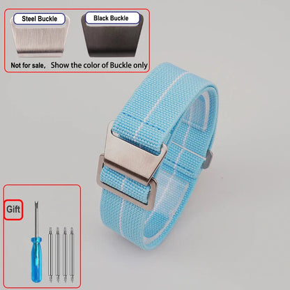 OnePlus Smartwatch Bands Nylon Elastic Parachute Fabric Watch Strap BandsCo Straps