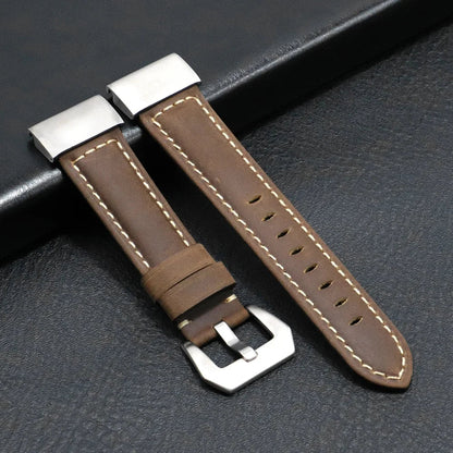 Garmin Genuine Leather Band - Stylish and Durable BandsCo Straps