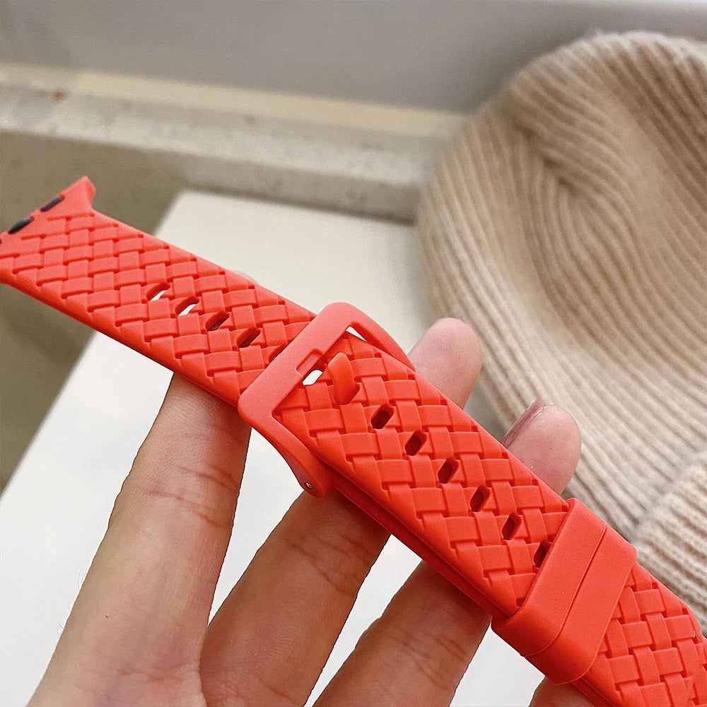 Apple Watch Silicone Strap - Soft Comfortable Rubber Band BandsCo Straps