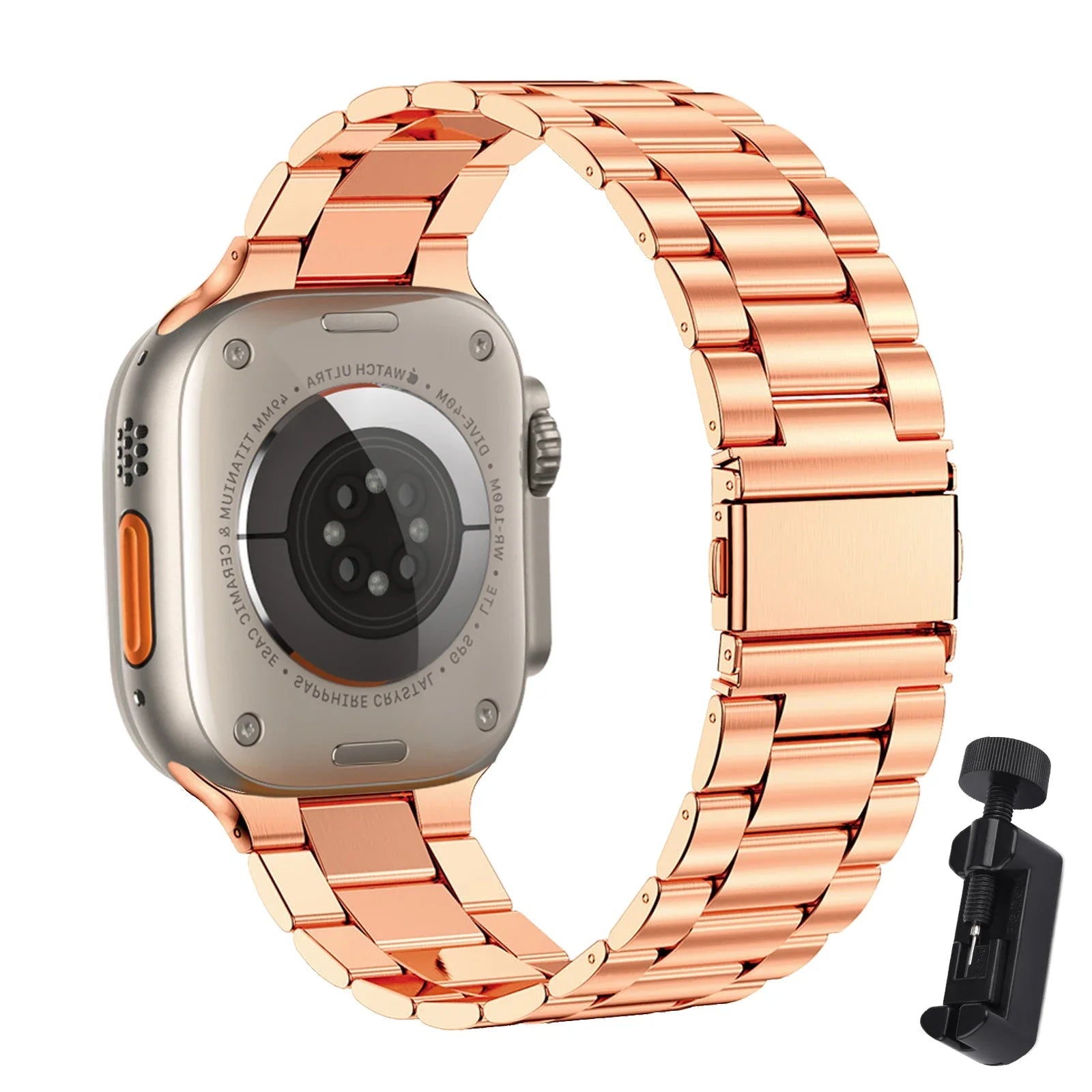 Apple Watch Stainless Steel Band - Premium Metal Bracelet BandsCo Straps