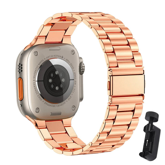 Apple Watch Stainless Steel Band - Premium Metal Bracelet BandsCo Straps