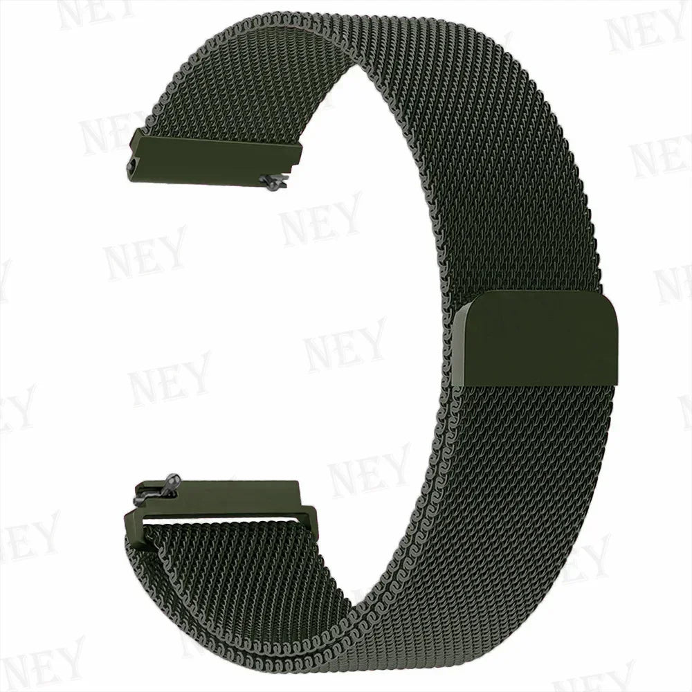COROS Milanese Loop Band Stainless Steel Strap for Smartwatch BandsCo Straps