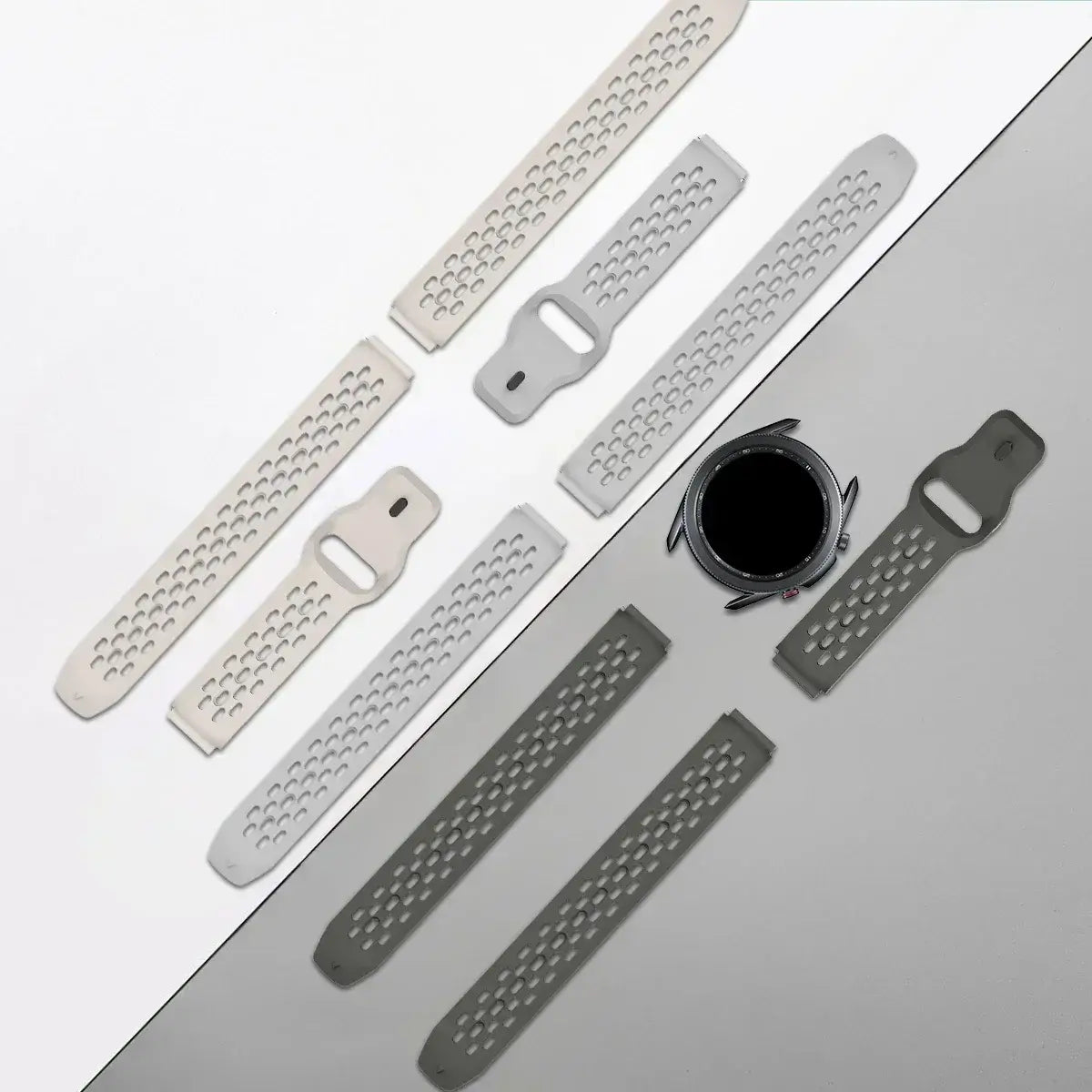 Amazfit Watch Bands Silicone Strap Replacement Compatible BandsCo Straps