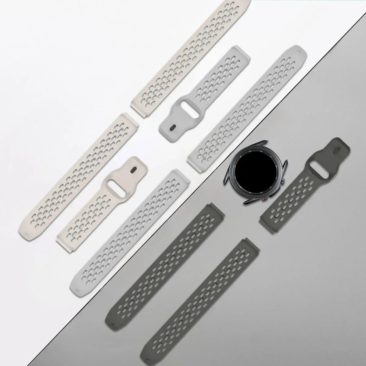 Polar Silicone Replacement Strap for Polar Smartwatch Universal Bands BandsCo Straps