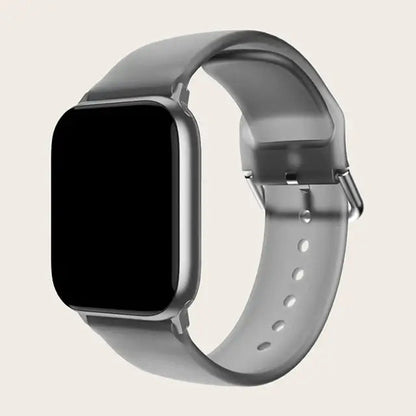 Patterned & Clear Apple Watch Band with Buckle BandsCo Straps