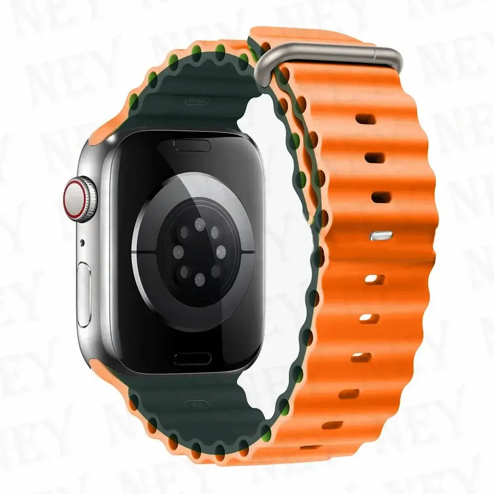 Apple Watch Silicone Strap - Soft Flexible Comfortable Fit BandsCo Straps