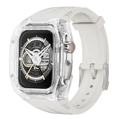 Apple Watch Transparent Rubber Strap and Case Kit - Versatile BandsCo Straps