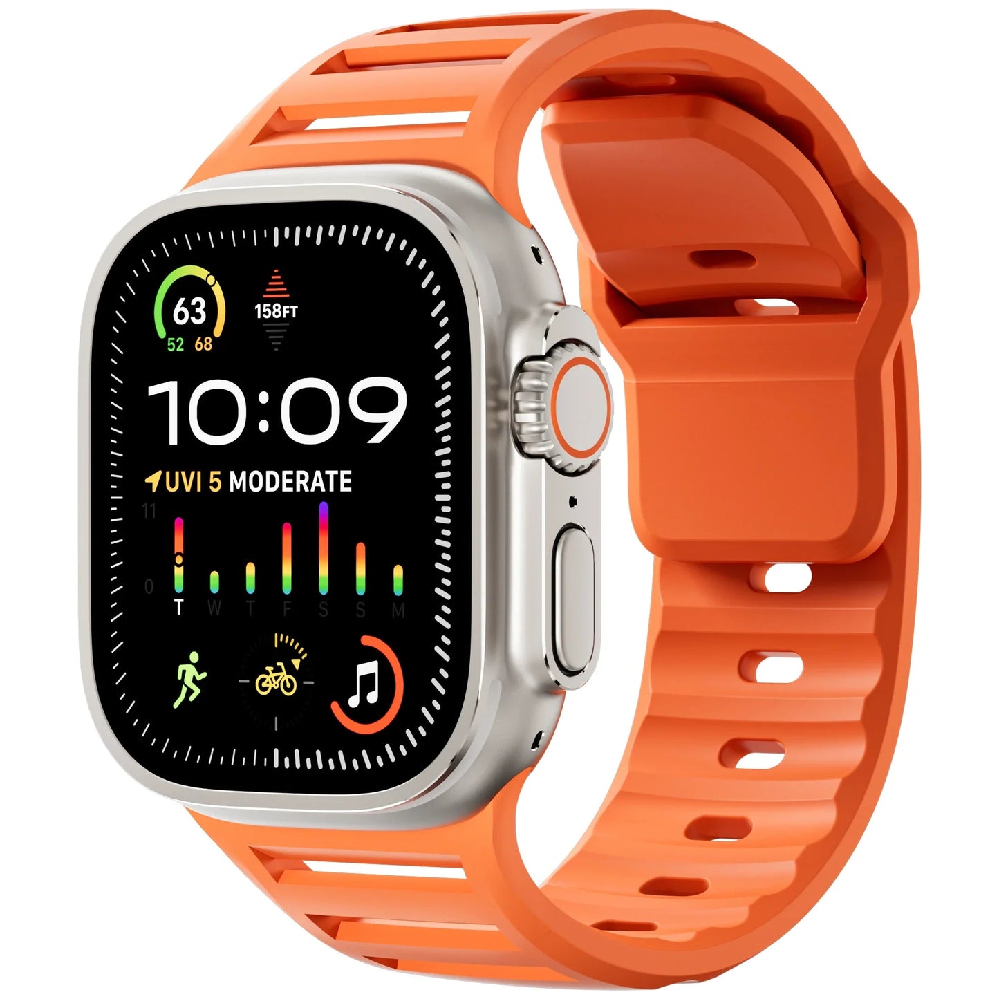 Apple Watch Sport Silicone Strap - Flexible, Waterproof Band BandsCo Straps