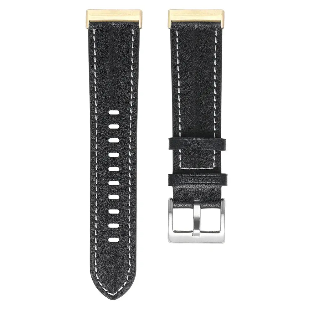 Fitbit Versa & Sense Leather Band - Premium Comfort BandsCo Straps