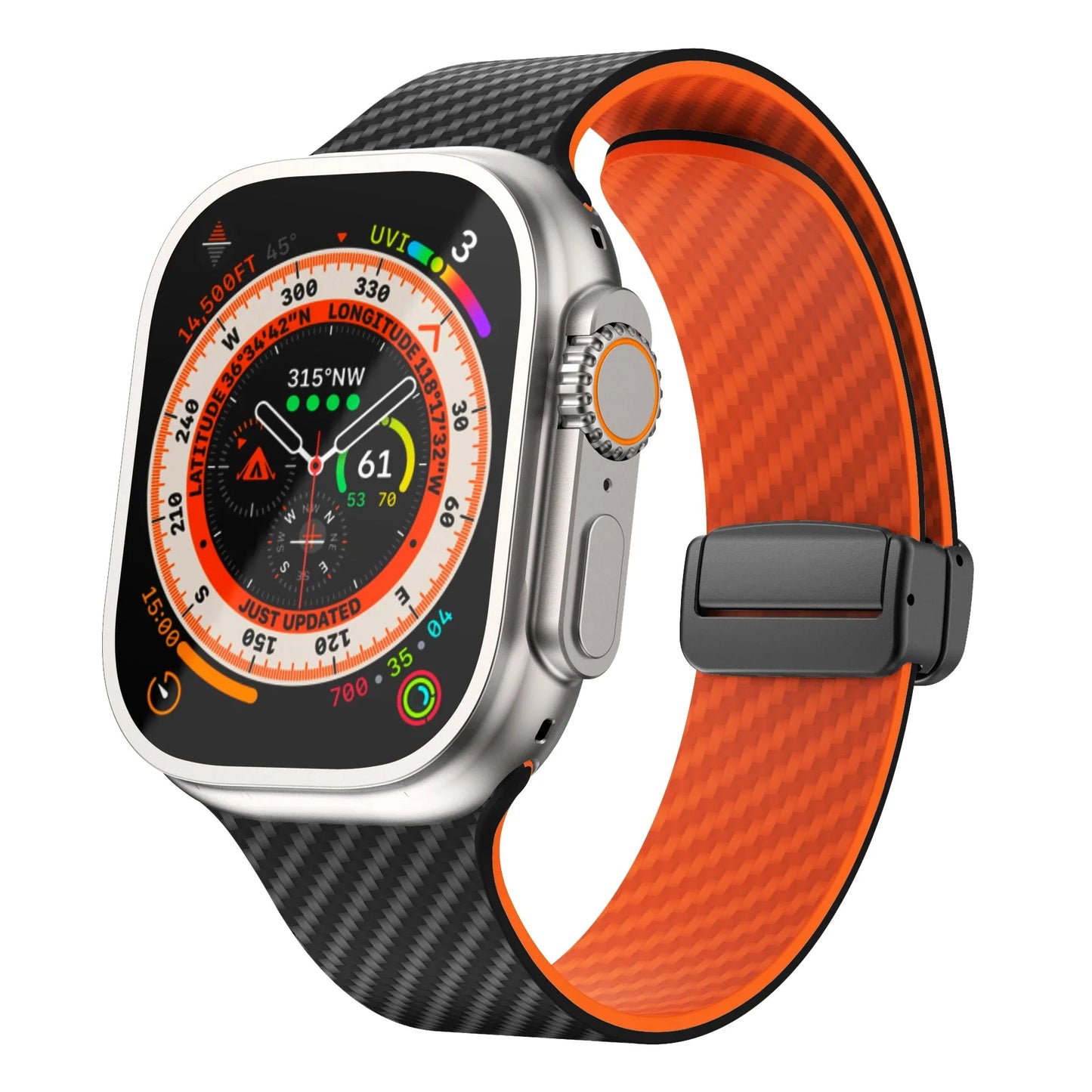 Apple Watch Silicone Strap - Magnetic Buckle, Durable Design BandsCo Straps