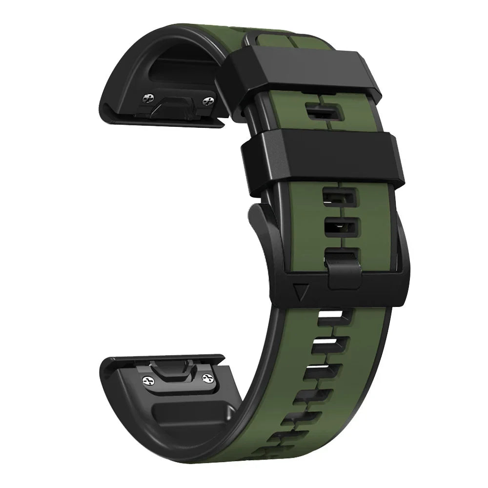 Garmin QuickFit Silicone Strap - Comfortable, Versatile Design BandsCo Straps
