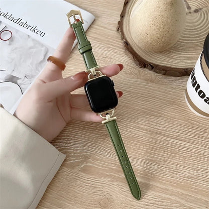 Apple Watch Genuine Leather Strap - Classic Durable Design BandsCo Straps