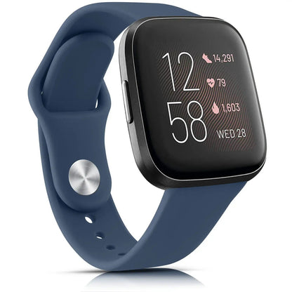Fitbit Versa & Sense Silicone Band - Soft Colorful Straps BandsCo Straps