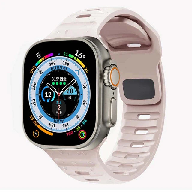 Apple Watch Silicone Strap - Waterproof, Sporty, Flexible BandsCo Straps