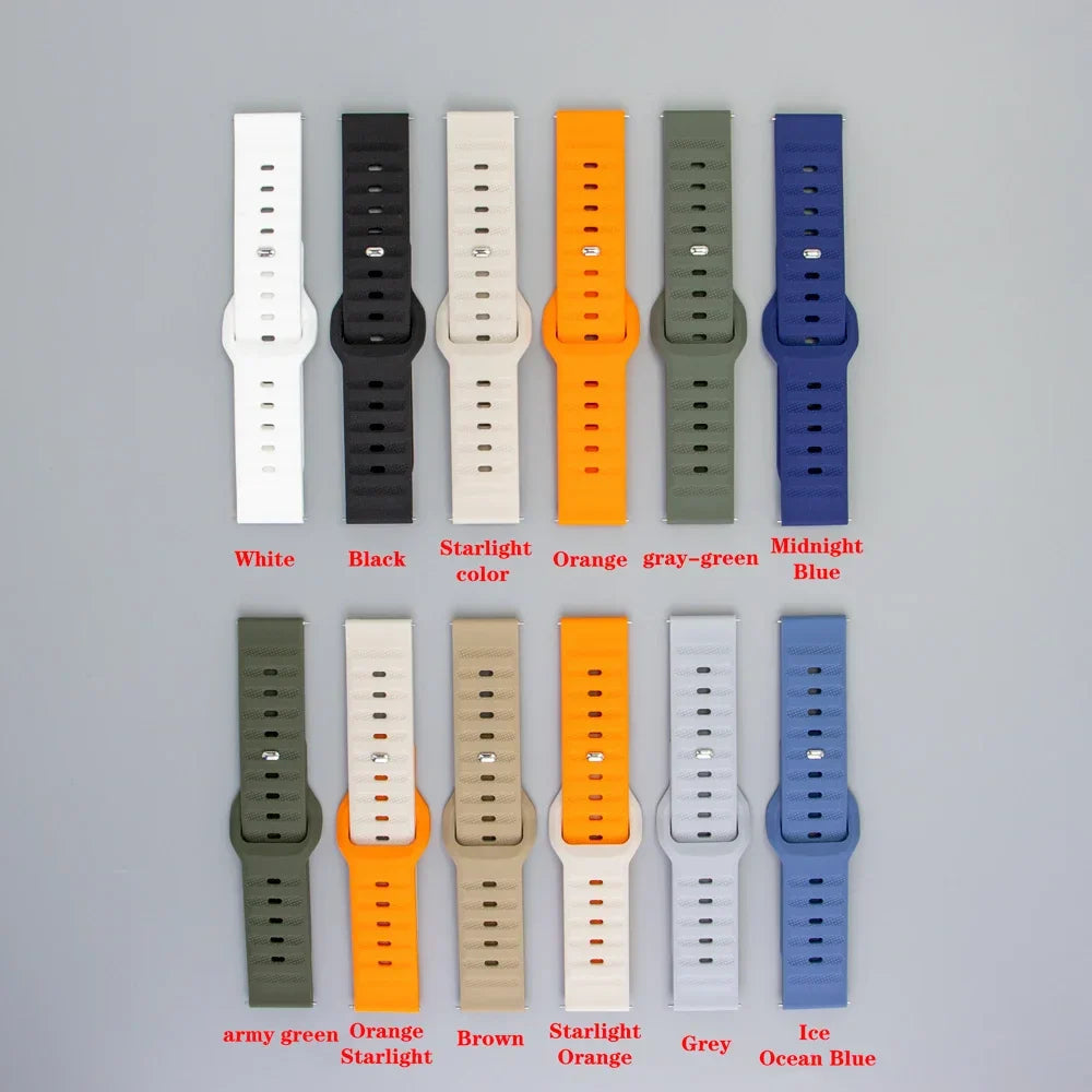 Polar Watch Band Silicone Replacement Strap for Smartwatch BandsCo Straps