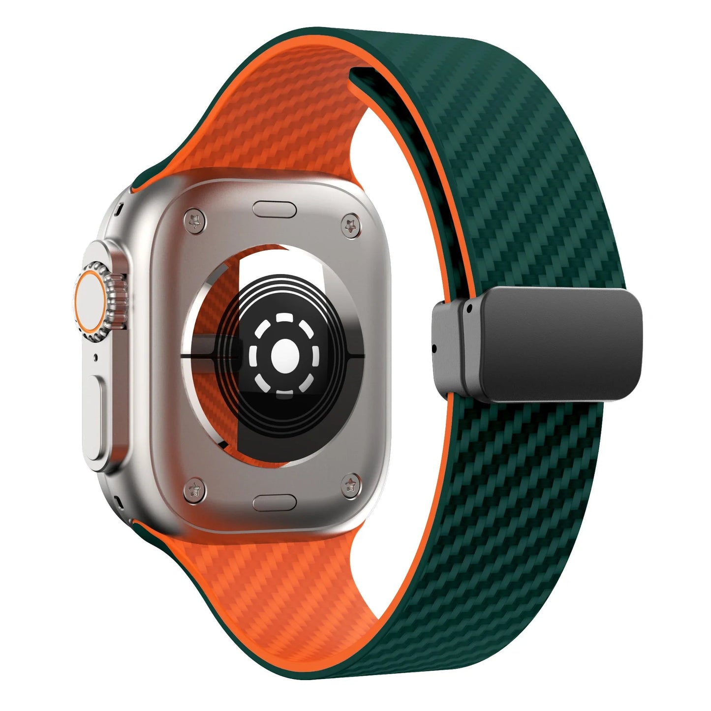 Apple Watch Silicone Strap - Magnetic Buckle, Durable Design BandsCo Straps