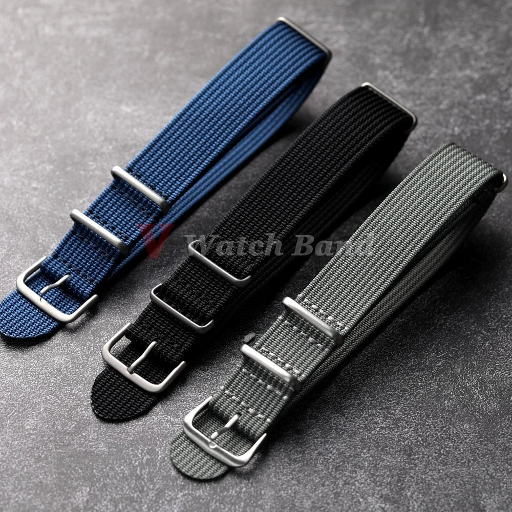 COROS Nylon Ribbed Watch Band for Smartwatch - Unisex Durable Fabric Wristband BandsCo Straps