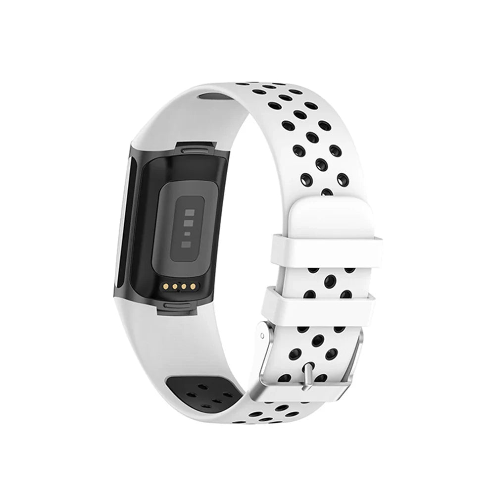 Fitbit Charge 5 6 Silicone Strap - Breathable Sport Band BandsCo Straps