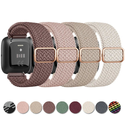 Elastic Nylon Fitbit Versa & Sense Bands BandsCo Straps