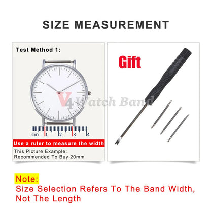 COROS Nylon Ribbed Watch Band for Smartwatch - Unisex Durable Fabric Wristband BandsCo Straps