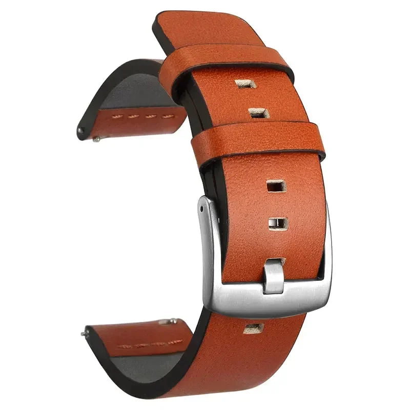 Polar Leather Watch Band Replacement – Comfortable Polar Smartwatch Strap BandsCo Straps