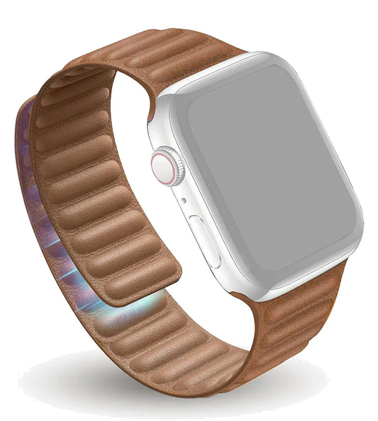 Apple Watch Leather Band - Premium Magnetic Loop Strap BandsCo Straps